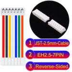 JST EH2.5 7-Pin Reverse-Side-Head 2.5mm PVC Cable