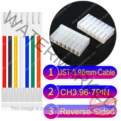 Molex KK3.96 7-Pin Reverse-Side-Head 3.96mm PVC Cable