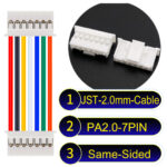 JST PA2.0 7Pin Same-Side-Head Cable