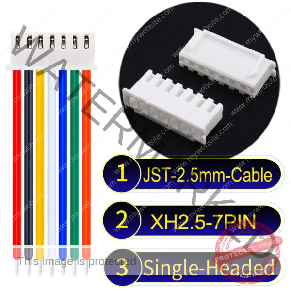 JST XH 7Pin Single-Headed Cable