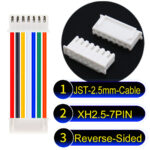 JST XH 7Pin Reverse-Side-Head Cable