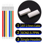 JST 2.5mm SCN2.5 7Pin Single-Headed Cable