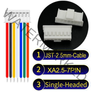 JST 2.5mm XA 7Pin Single-Headed Cable