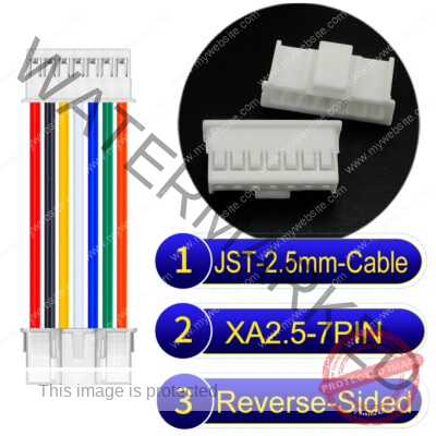 JST 2.5mm XA 7Pin Reverse-Side-Head Cable