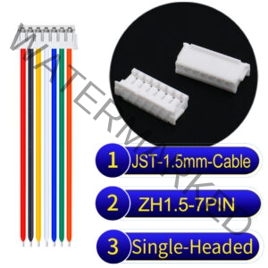 JST ZH1.5 7Pin Single-Headed Cable