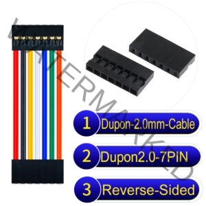 Dupont 2.0mm 7Pin Reverse-Side-Head Cable