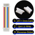 JST SH1.0 7Pin Reverse-Side-Head Cable