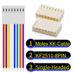 Molex KK-Cable KF2510 8-Pin Single-Headed PVC Cable