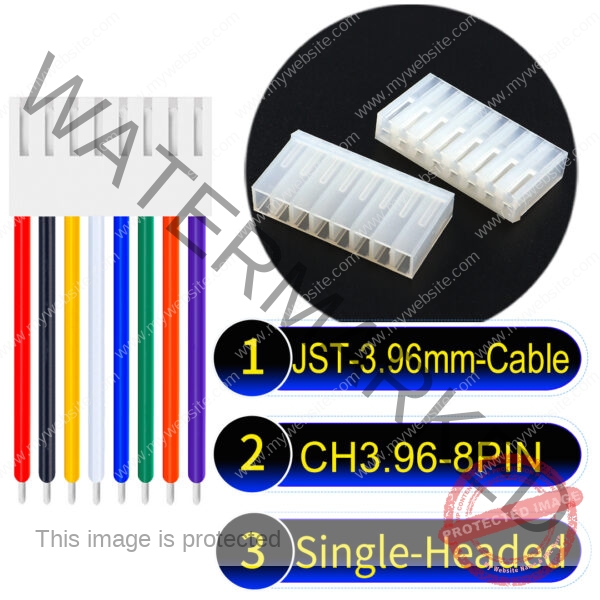 Molex KK3.96 8-Pin Single-Headed 3.96mm PVC Cable