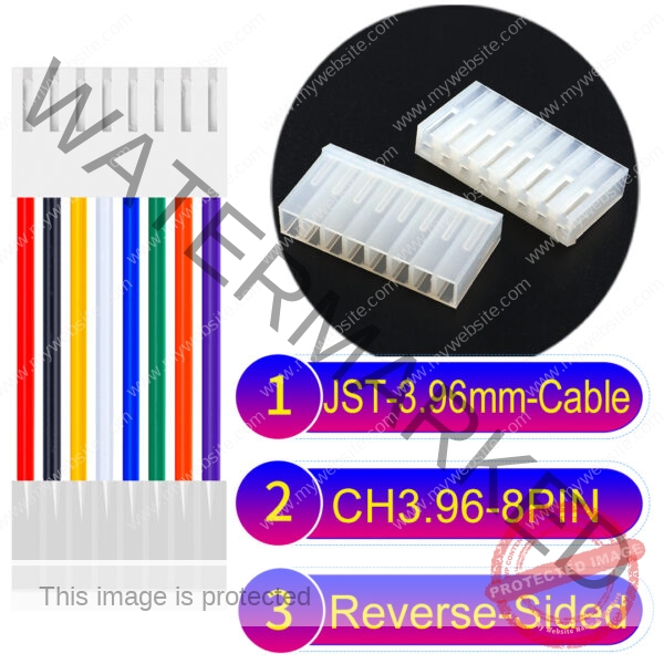 Molex KK3.96 8-Pin Reverse-Side-Head 3.96mm PVC Cable