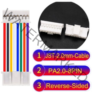 JST PA2.0 8Pin Reverse-Side-Head Cable