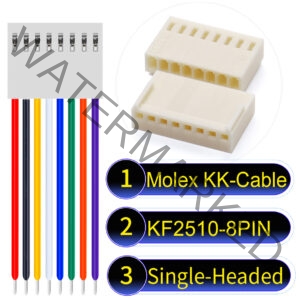 Molex KK-Cable KF2510 8-Pin Single-Headed PVC Cable