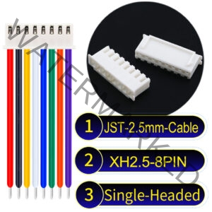 JST XH 8Pin Single-Headed Cable