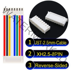 JST XH 8Pin Reverse-Side-Head Cable