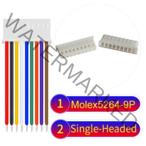 Molex KK 2.54mm MX5264 9Pin Single-Headed Cable