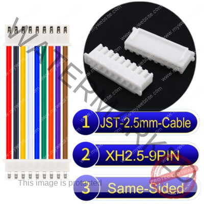 JST XH 9Pin Same-Side-Head Cable