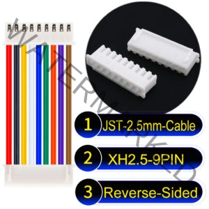 JST XH 9Pin Reverse-Side-Head Cable