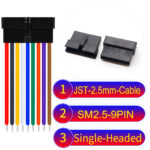 JST 2.5mm SM2.54 9Pin Female Single-Headed Cable