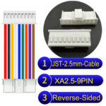 JST 2.5mm XA 9Pin Reverse-Side-Head Cable