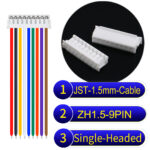 JST ZH1.5 9Pin Single-Headed Cable