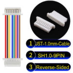 JST SH1.0 9Pin Reverse-Side-Head Cable