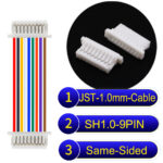 JST SH1.0 9Pin Same-Side-Head Cable