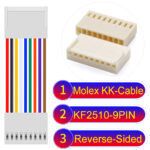 Molex KK-Cable KF2510 9-Pin Reverse-Side-Head PVC Cable