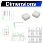 Molex KK3.96 3.96mm housing 2P 3P 4P 5P 6P 7P 8P 9P 10P 12P