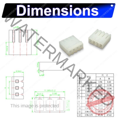 Molex KK3.96 3.96mm housing 2P 3P 4P 5P 6P 7P 8P 9P 10P 12P