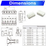 JST EHR2.5 2.5mm housing 2P 3P 4P 5P 6P 7P 8P 9P 10P 12P