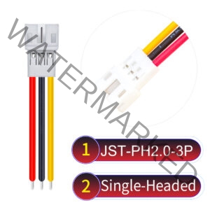 JST PH2.0 3Pin Female Single-Headed Cable