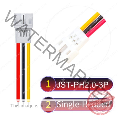 JST PH2.0 3Pin Female Single-Headed Cable