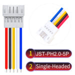 JST PH2.0 5Pin Female Single-Headed Cable