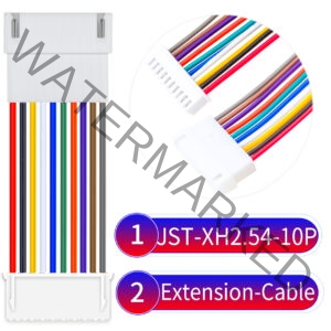 JST XH 10Pin Male Female Extension Cable