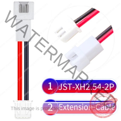 JST XH 2Pin Male Female Extension Cable