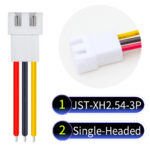 JST XH 3Pin Female Single-Headed Cable