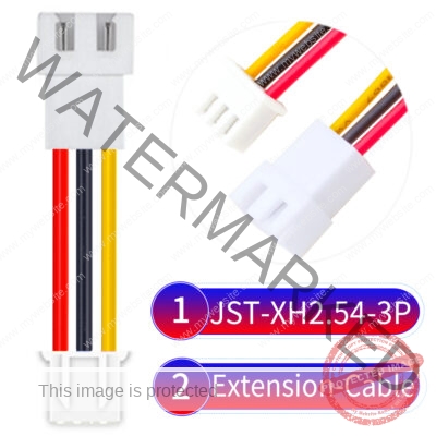 JST XH 3Pin Male Female Extension Cable