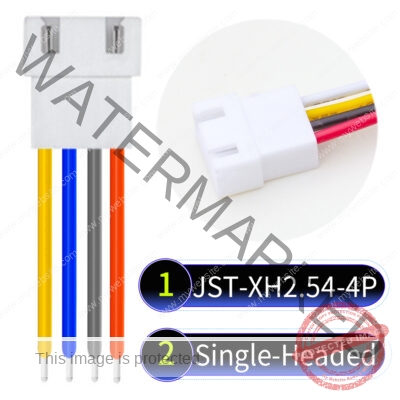 JST XH 4Pin Female Single-Headed Cable