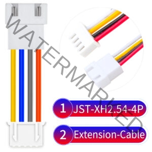 JST XH 4Pin Male Female Extension Cable