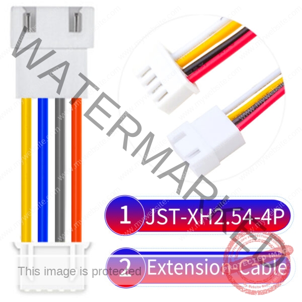 JST XH 4Pin Male Female Extension Cable