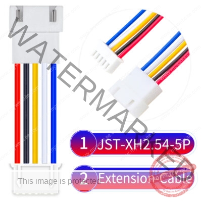 JST XH 5Pin Male Female Extension Cable