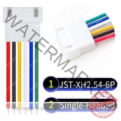 JST XH 6Pin Female Single-Headed Cable