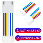 JST XH 6Pin Male Female Extension Cable