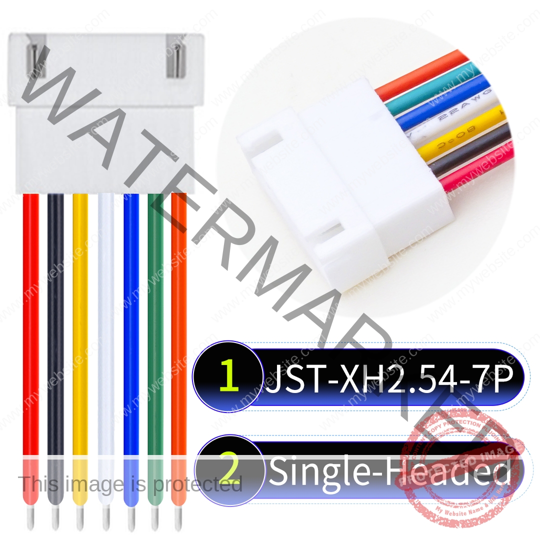 JST XH 7Pin Female Single-Headed Cable