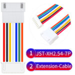 JST XH 7Pin Male Female Extension Cable