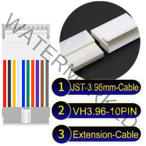 JST VH 10Pin Male Female Extension Cable