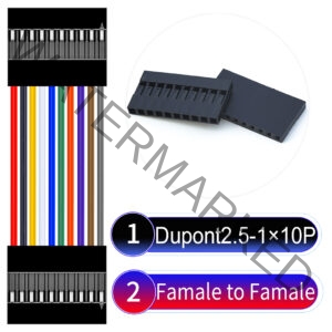 Dupont 2.54mm Female to Female 1×10Pin Cable