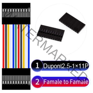 Dupont 2.54mm Female to Female 1×11Pin Cable