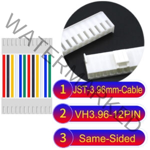 JST VH 12Pin Same-Side-Head Cable