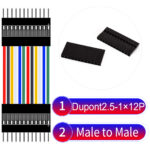 Dupont 2.54mm Male to Male 1×12Pin Cable